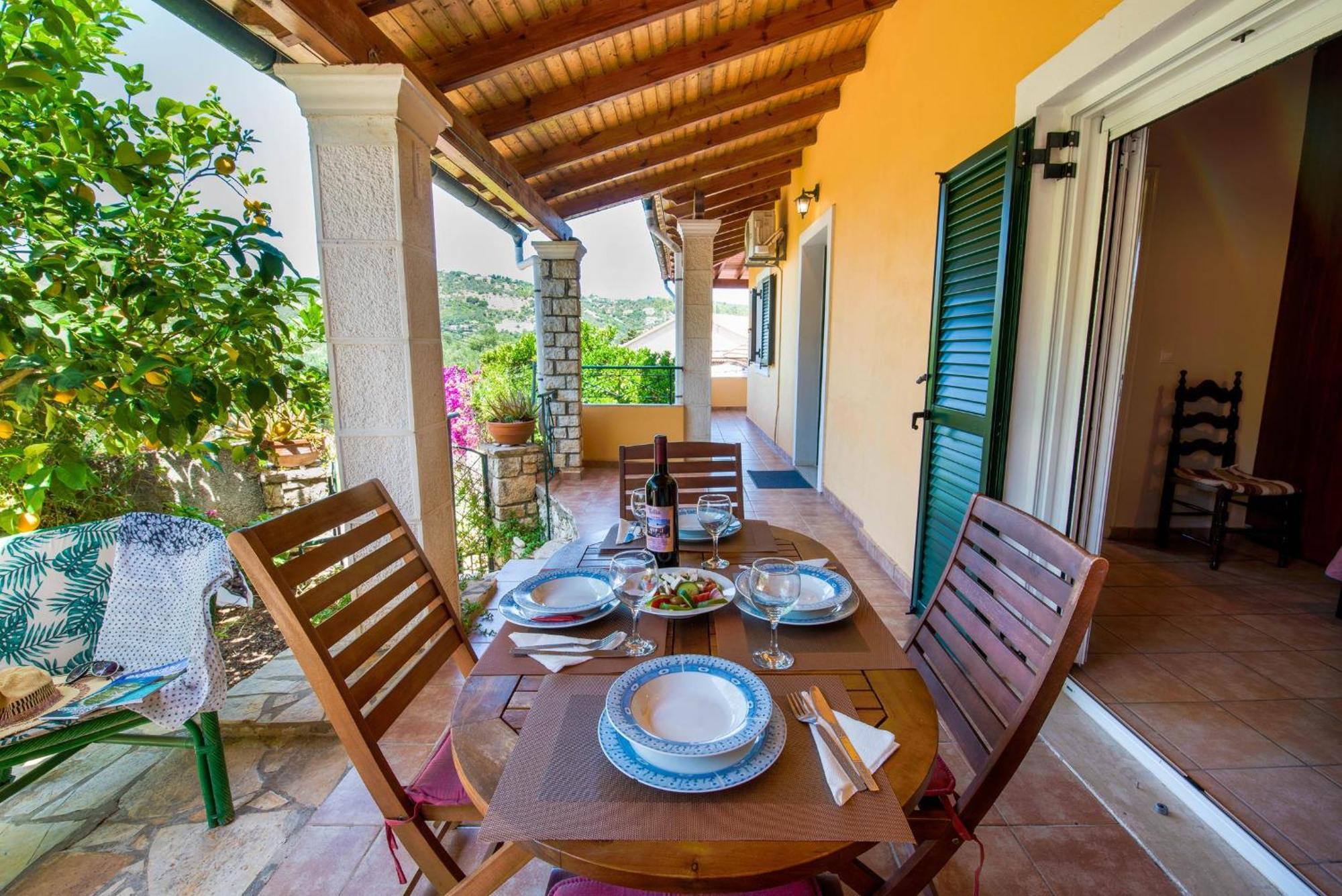 Katia Apartments Gaios Bagian luar foto